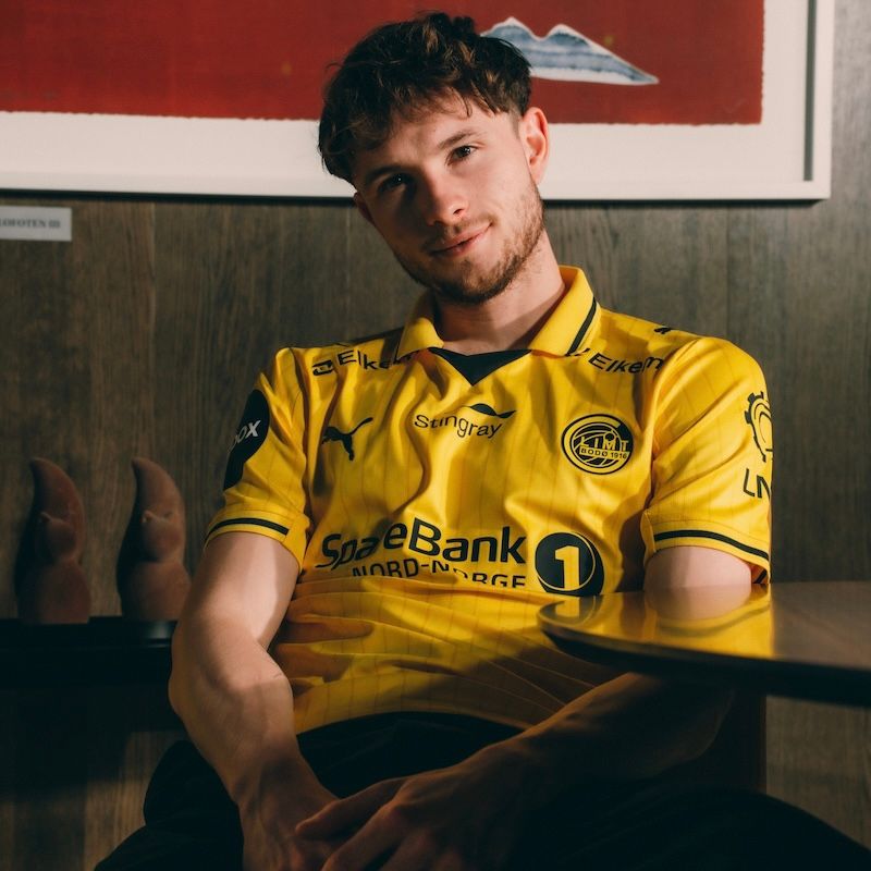 Spillerdrakt for hjemmekamper i FK/Bodø/Glimt